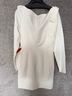 Mac Duggal 100% Polyester Solid White Cocktail Dress Size 2 - photo 7