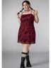 Cider Floral Red Casual Dress Size 1X - photo 5