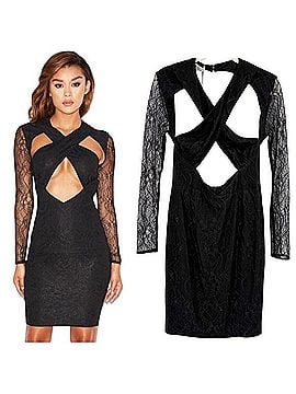 House of CB Emira Cocktail Dress (view 1)