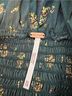 Free People 100% Polyester Floral Green Yellow Short Sleeve Blouse Size XS - photo 3