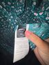 Shein Floral Teal Romper Size 1X - photo 3