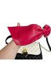Betsey Johnson 100% Polyurethane 100% Polyester Solid Graphic Red Black Shoulder Bag One size - photo 5
