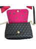 Betsey Johnson 100% Polyurethane 100% Polyester Solid Graphic Red Black Shoulder Bag One size - photo 6