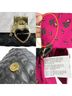 Betsey Johnson 100% Polyurethane 100% Polyester Solid Graphic Red Black Shoulder Bag One size - photo 4