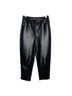 Wilfred 100% Polyurethane 100% Nylon Solid Black Faux Leather Pants Size 8 - photo 1