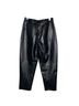 Wilfred 100% Polyurethane 100% Nylon Solid Black Faux Leather Pants Size 8 - photo 2