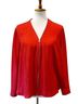 Rag & Bone Red Long Sleeve Button-Down Shirt Size M - photo 1