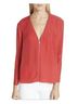 Rag & Bone Red Long Sleeve Button-Down Shirt Size M - photo 4