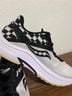 Saucony Checkered-gingham Black White Yellow Sneakers Size EU 40 1/2 - photo 8