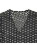 Shilla 100% Polyester 60% Viscose 40% Polyamide Polka Dots Black Gold Jersey Size M - photo 9