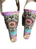 Aldo Floral Multi Color Heels Size 8 1/2 - photo 2