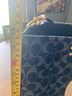 Coach Print Blue White Leather Tote One size - photo 8