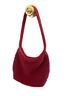 Amanda Smith Solid Red Shoulder Bag One size - photo 2