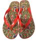 Tory Burch Floral Multi Color Flip Flops Size 10 - photo 1