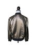 Cinq à Sept 40% Polyester 26% Cotton 24% Polyacrylic 10% Metallised Fiber 100% Silk Solid Gold Black Jacket Size L - photo 2