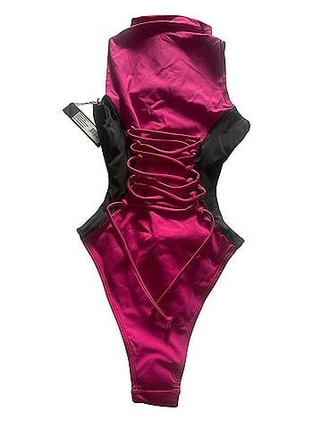 TA3  hi-cut sleeveless surfy One Piece Swimsuit (view 2)