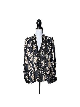 Miss June Debbie Long Sleeve Blouse (view 1)