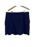 Vineyard Vines Solid Blue Skort Size 16 - photo 1