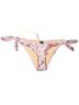 Minkpink Floral Pink Green Swimsuit Bottoms Size S - photo 1