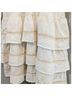 Devotion Twins 100% Cotton Floral White Ivory Tan Casual Dress Size S - photo 6