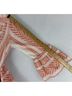Devotion Twins Graphic Orange Casual Dress Size S - photo 4