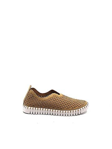 Ilse Jacobsen Tulip 139 Slip On in Latte (view 1)