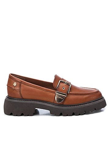 XTI Women's Carmela Collection Leather Loafer (view 1)