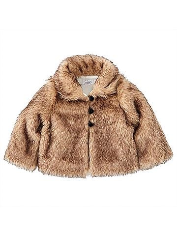 Mud Pie Girl's Faux Fur Jacket (view 1)