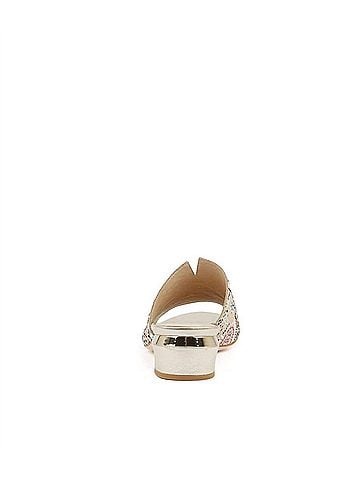 Django & Juliette Women's Tammy Sandals in Beige Suede (view 2)