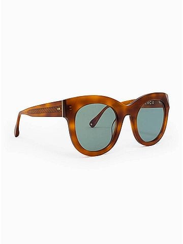 APERCU Women's Le Chat Sunglasses in Cognac 01 (view 1)