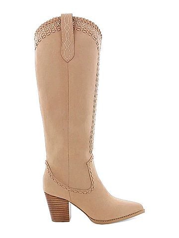 Billini Women's Finley Knee-High Boots in Porcini Suede (view 1)