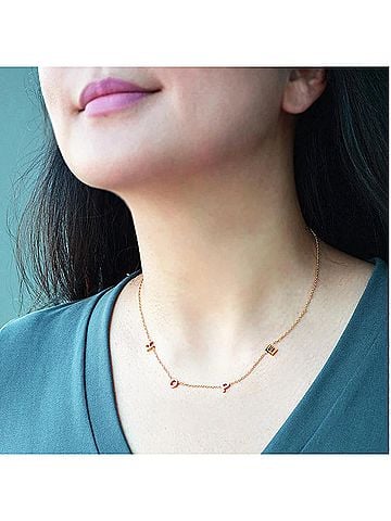 Good Works Women's Hope Necklace in Gold (view 2)