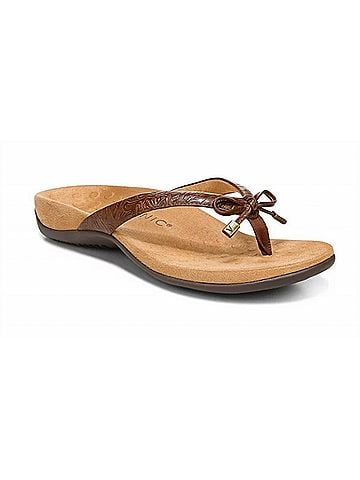 Vionic Women's Rest Bella Slipper in Brown (view 1)