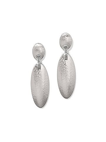 Brighton Women's Meridian Orbit Oval Post Drop Earrings (view 1)