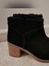 Ugg Black Ankle Boots Size 8 1/2 - photo 3