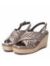 XTI Gray Women's Wedge Sandals Size 8 - photo 4