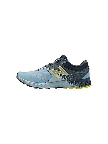 New Balance Women's Summit Q.O.M. Shoes in Orion Blue/Summer Sky/Sulphur Yellow (view 2)