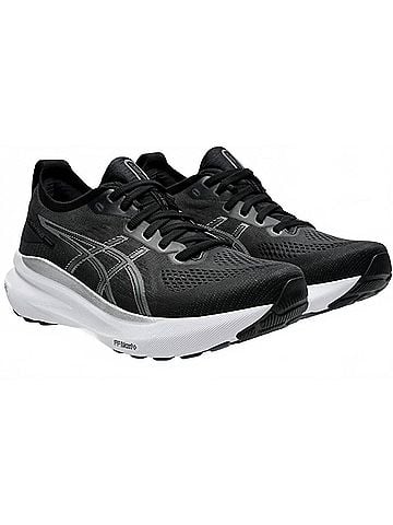 Asics Women's Gel Kayano 31 Running Shoes in Black/Pure Silver (view 1)