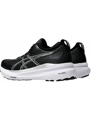 Asics Women's Gel Kayano 31 Running Shoes in Black/Pure Silver (view 2)