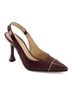 Andrea Red Women's Stiletto Slingback Pumps Size 6 - photo 2