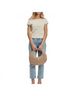 Moda Luxe Solid Brown Farrah Suede Shoulder Bag One size - photo 5