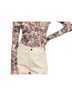 Blue B Animal Print Black Nova Butterfly Mesh Top in Black Multi Size S - photo 2