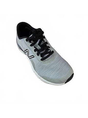 New Balance Women's 711 V3 Heathered Trainer Shoes in Grey (view 2)