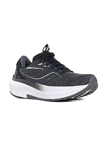 Saucony Women's Echelon 9 Running Shoes in Black/White (view 2)