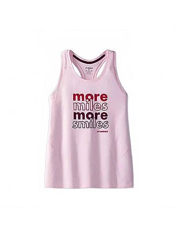 Brooks Distance Tank 2.0 Top in Quartz/More Miles (view 2)
