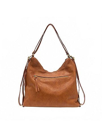 Joy Susan Women's Drew Convertible Backpack in Brown (view 1)