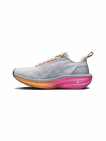Craft Women's Endurance 2 Running Shoes in Platnum/Sour (view 2)