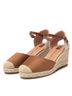 XTI Brown Women's Wedge Sandals Size 5 1/2 - photo 4