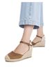 XTI Brown Women's Wedge Sandals Size 5 1/2 - photo 5