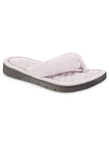 Isotoner Women's Recycled Aster Thong Slipper - Size: 8.5 - 9 (view 2)